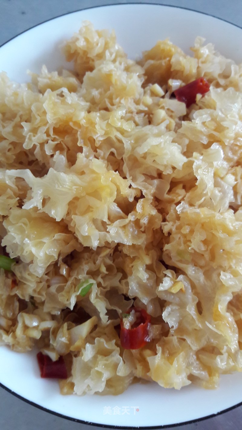 Cold White Fungus recipe