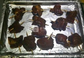 #aca Baking Star Contest# Spicy Roasted Cumin Toothpick Meat recipe