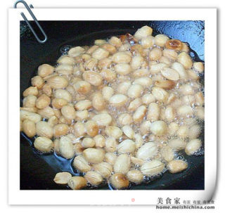 Golden Needle Tofu Crispy Peanuts recipe