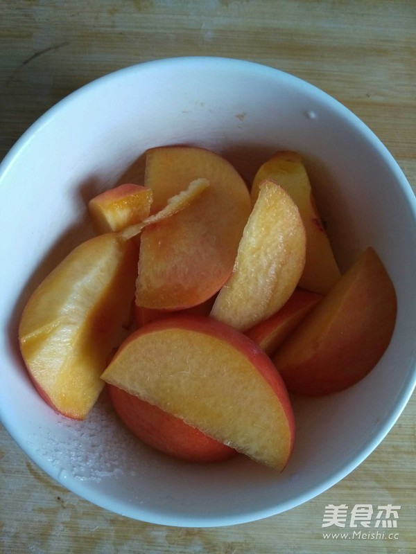 Yogurt Peach recipe