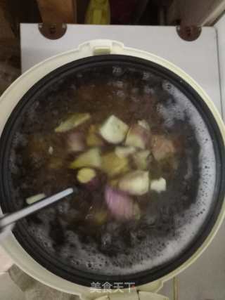Peach Gum Sweet Potato Syrup recipe