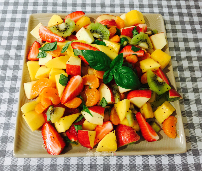 Sweet and Sour Fruit Salad recipe