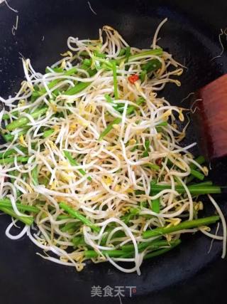 Stir-fried Mung Bean Sprouts recipe