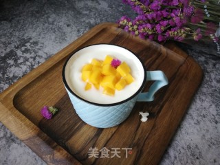 Mango Yam Flavored Milk recipe