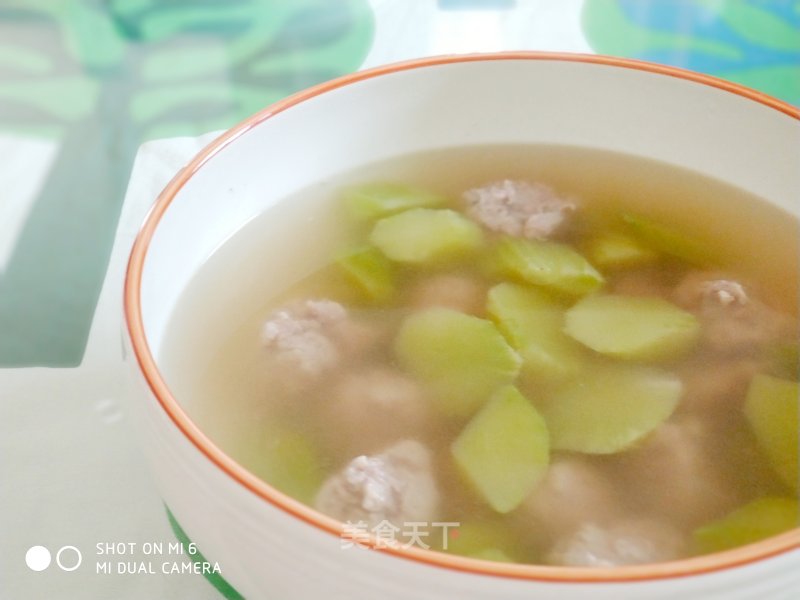 Lettuce Meatball Soup recipe