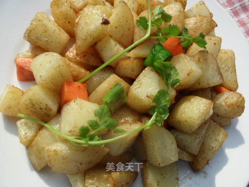 Cumin Diced Potatoes recipe