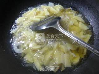 Pickled Mustard Tuber, Leishan, Cherry Jade Tofu Soup recipe