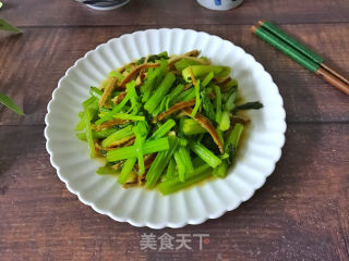 Crispy Dry Fried Celery recipe