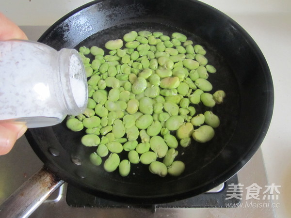 Stir-fried Broad Bean Rice with Minced Meat recipe