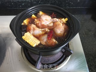 Stewed Wing Roots with Corn Casserole recipe