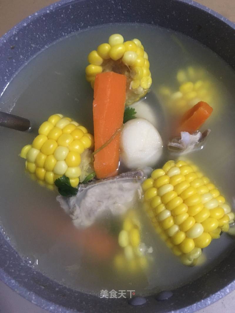 Corn Horseshoe Dragon Bone Soup recipe