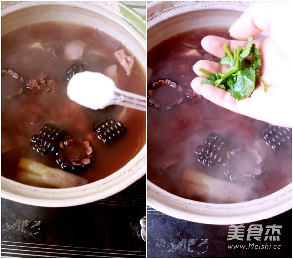 Black Corn Lotus Root Pork Ribs Soup recipe