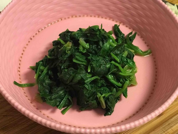 Spinach with Sesame Sauce recipe