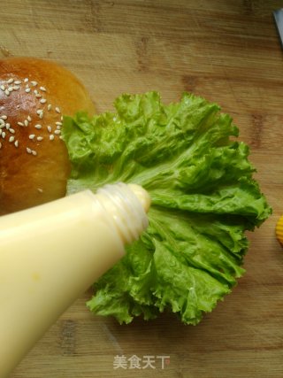 New Orleans Chicken Drumstick Burger recipe