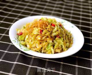 Stir-fried Vermicelli with Cabbage recipe