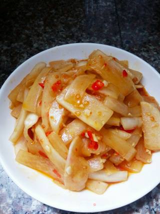 Spicy Stir-fried Sour Radish recipe