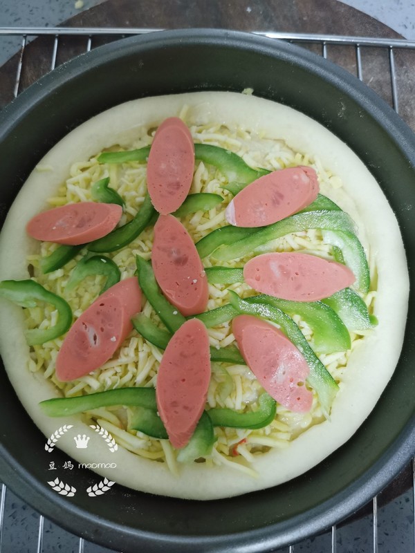 Ham Pizza recipe