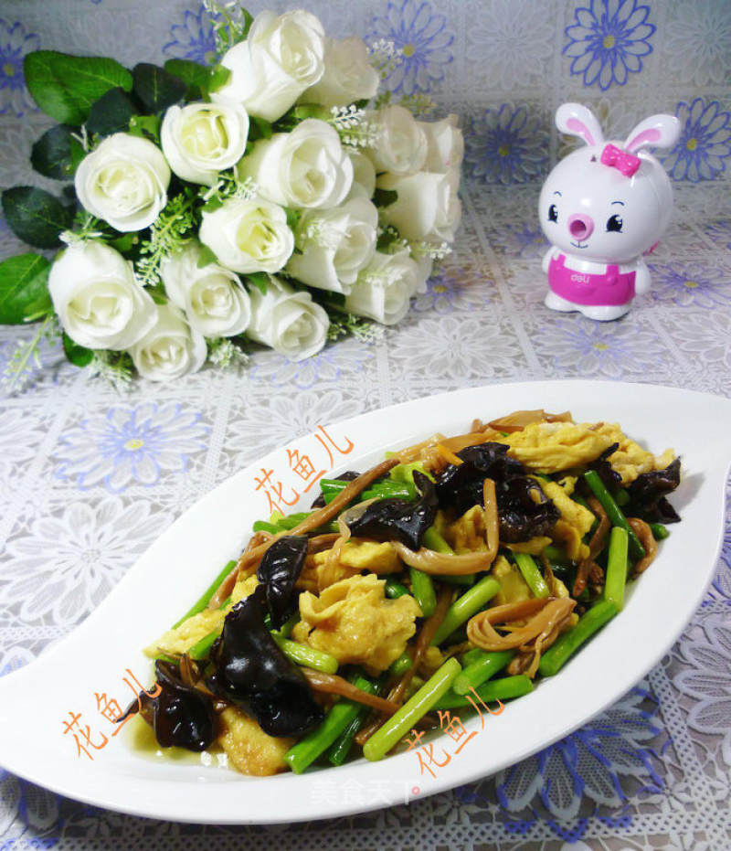 Muxiu Garlic Stalk recipe
