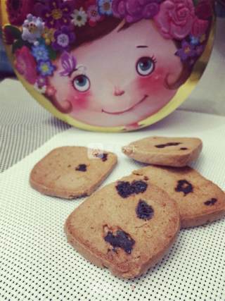 Chocolate Blueberry Cookies recipe