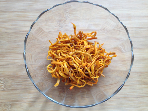 Cordyceps Flower Mixed with Red Ginseng recipe