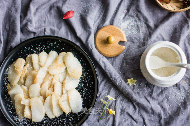 Three Consecutive Rice Cakes-stir-fried Rice Cakes in Sugar recipe
