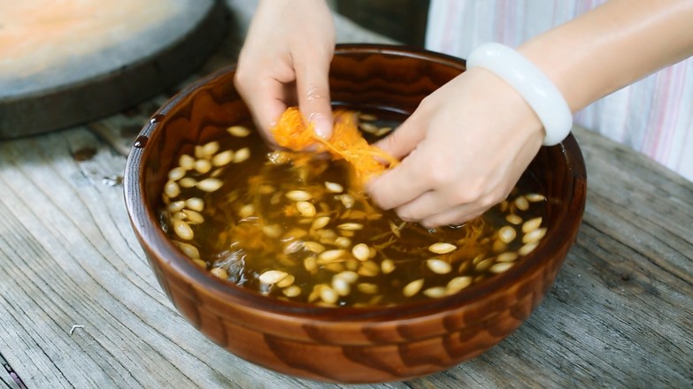 Pumpkin Seed Rock Sugar Tea recipe