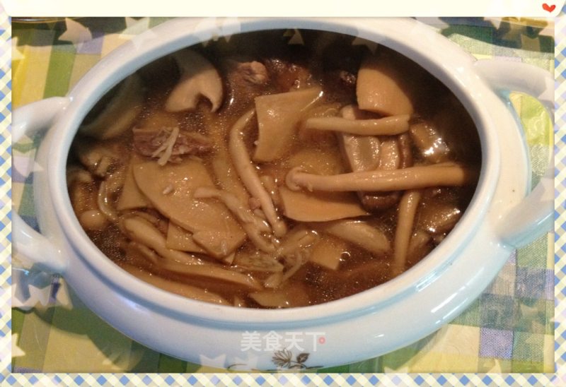 Mushroom and Bone Soup recipe