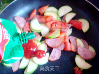 Fried Rice Cake recipe