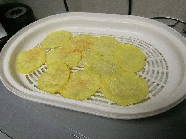 Microwave Potato Chips recipe