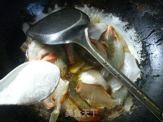 Rubber Fish Braised Shrimp recipe