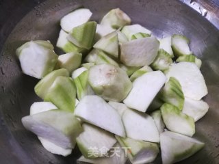 Loofah and Shrimp Soup recipe