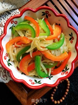 Stir-fried Shredded Radish recipe