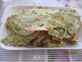 Zucchini Egg Pancakes recipe