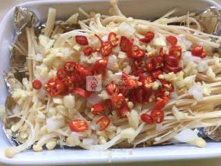 Tin Foil Enoki Mushroom-oven recipe