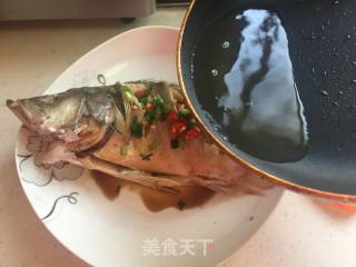 #trust之美# Steamed Mandarin Fish recipe