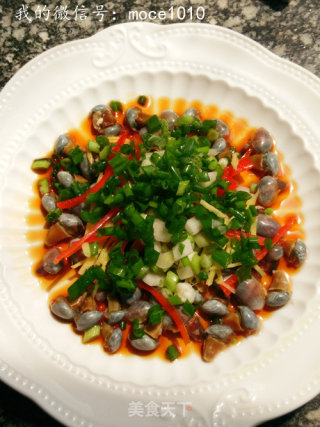 Xiaoce Seafood Recipe of The Day: Scallion Snails recipe