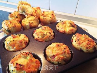 Ham and Cheese Bread Cup recipe