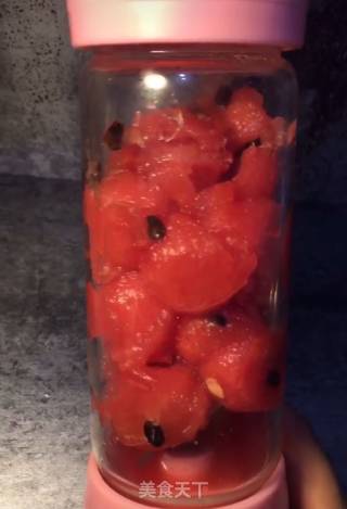 Watermelon Yakult recipe