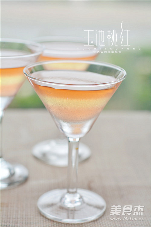 Two-tone Cocktail Jelly recipe