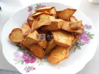 Deep-fried Sweet Potato Chunks recipe