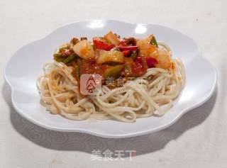 Red Tomato Noodles recipe