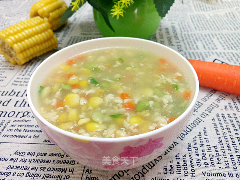 Chicken and Corn Soup recipe