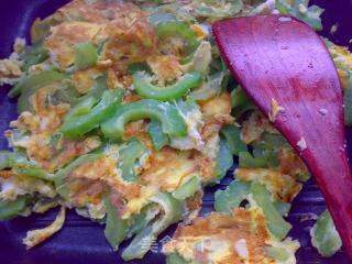 Bitter Gourd Scrambled Eggs recipe