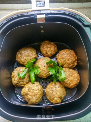 Lean Meat Tofu Meatballs--air Fryer recipe