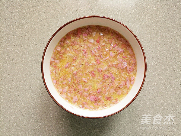 Hibiscus Egg Custard recipe