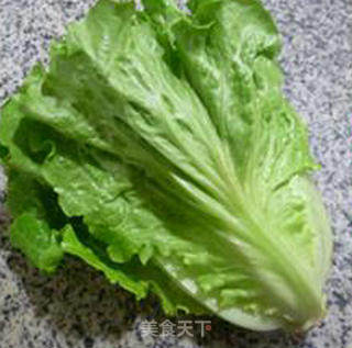 Sweet Not Spicy Stir-fried Lettuce recipe