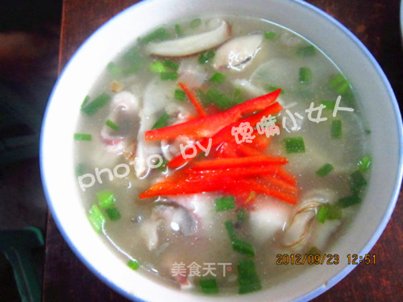 Three Vegetarian Fish Fillet Soup recipe