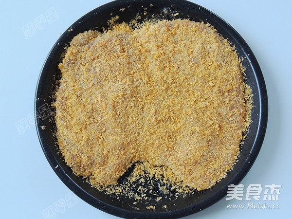 Empty Fried Black Pepper Chicken Steak recipe