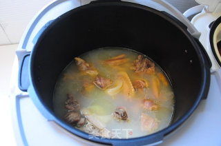 Delicious Matsutake Chai Chicken Soup recipe