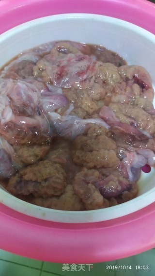 Stir-fried Beef Coated Flower Head recipe